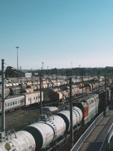 industrial train cars