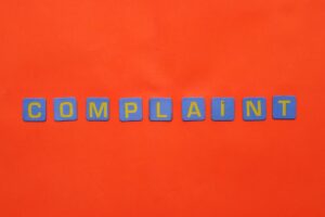 close up shot of text on a red surface